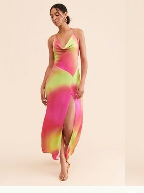 The Wolf Gang Makena Maxi Dress size Large